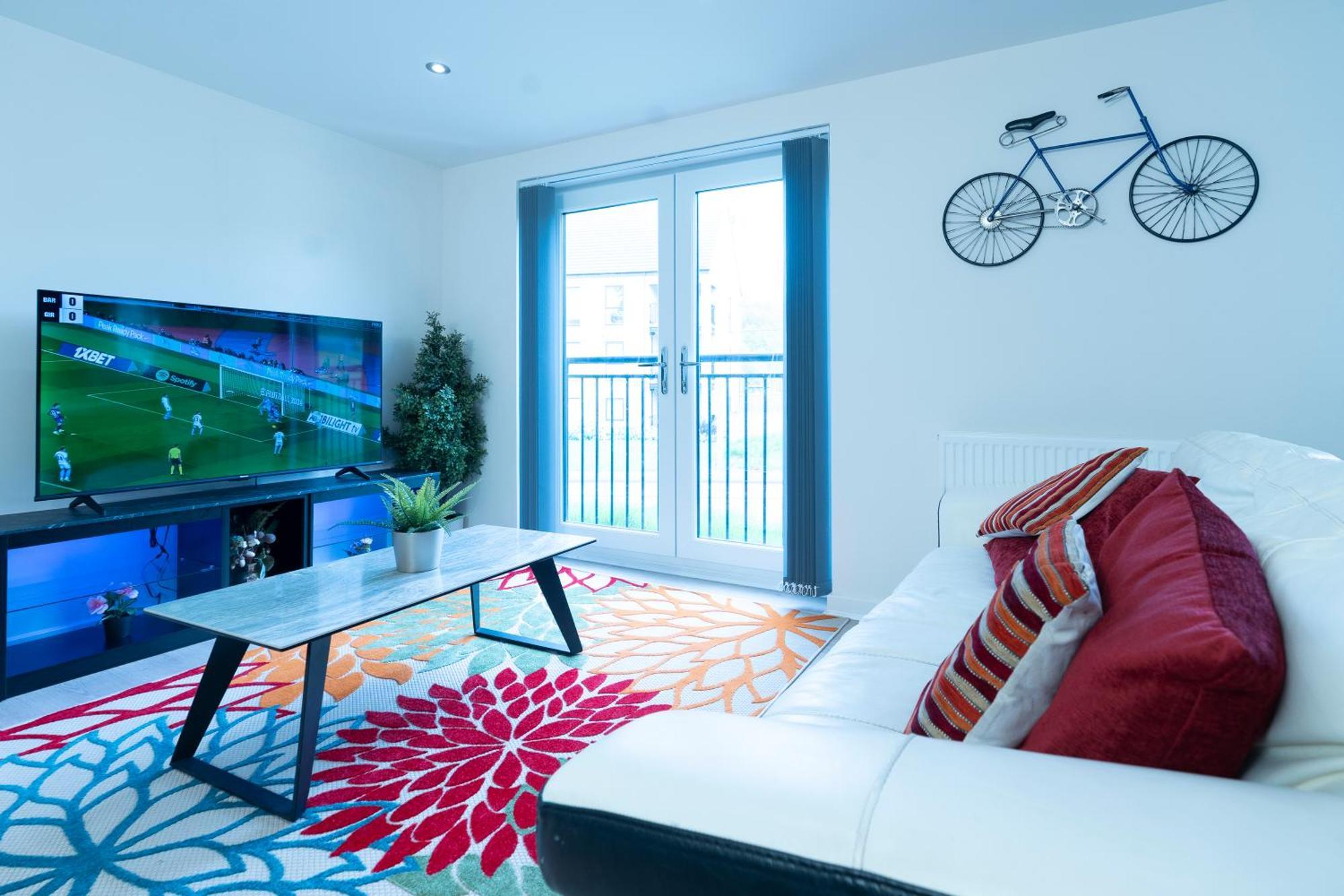 Luxury Ground Floor 2 Bedroom Apartment Free Wifi & Parking シェフィールド エクステリア 写真
