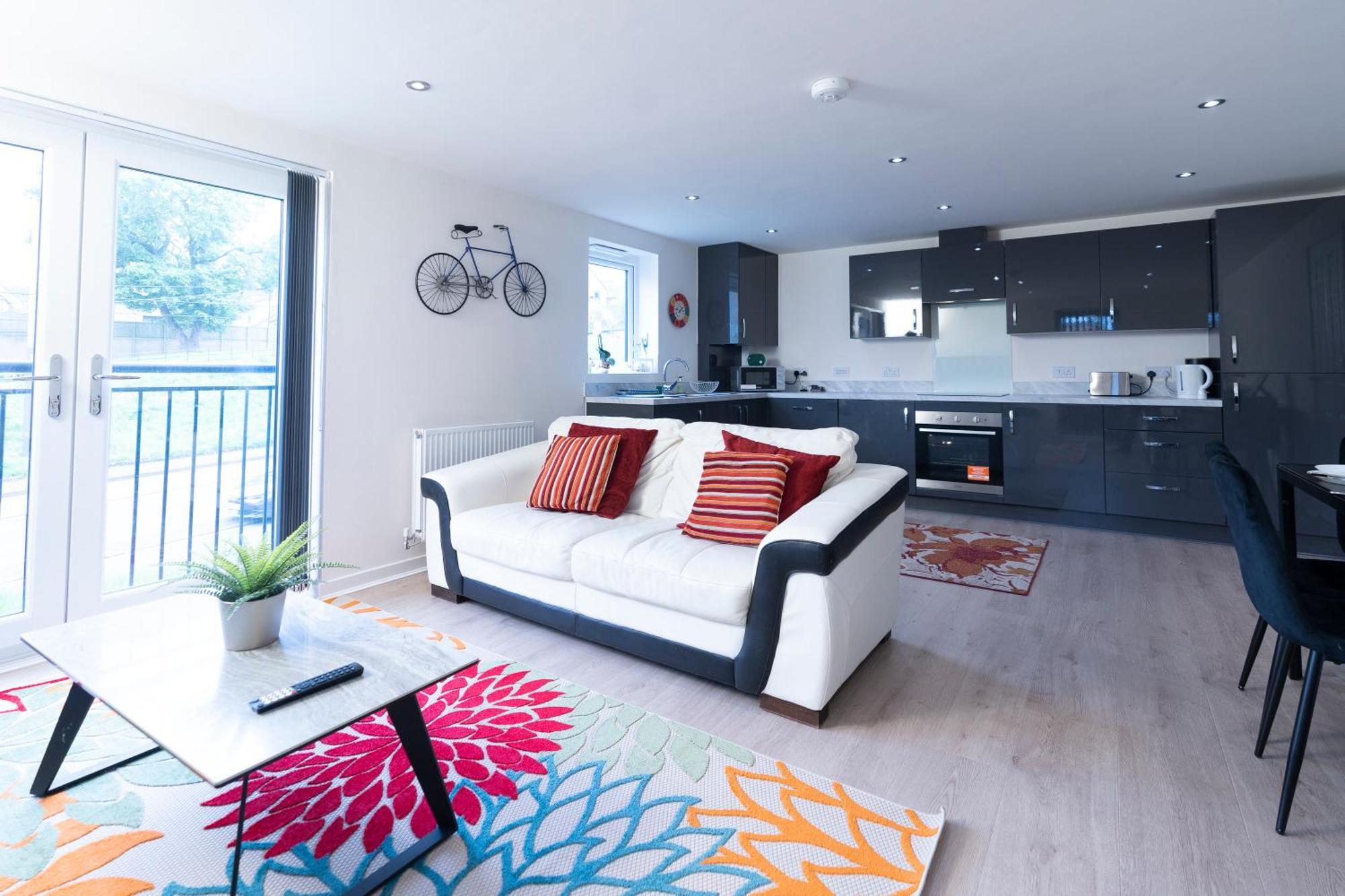 Luxury Ground Floor 2 Bedroom Apartment Free Wifi & Parking シェフィールド エクステリア 写真